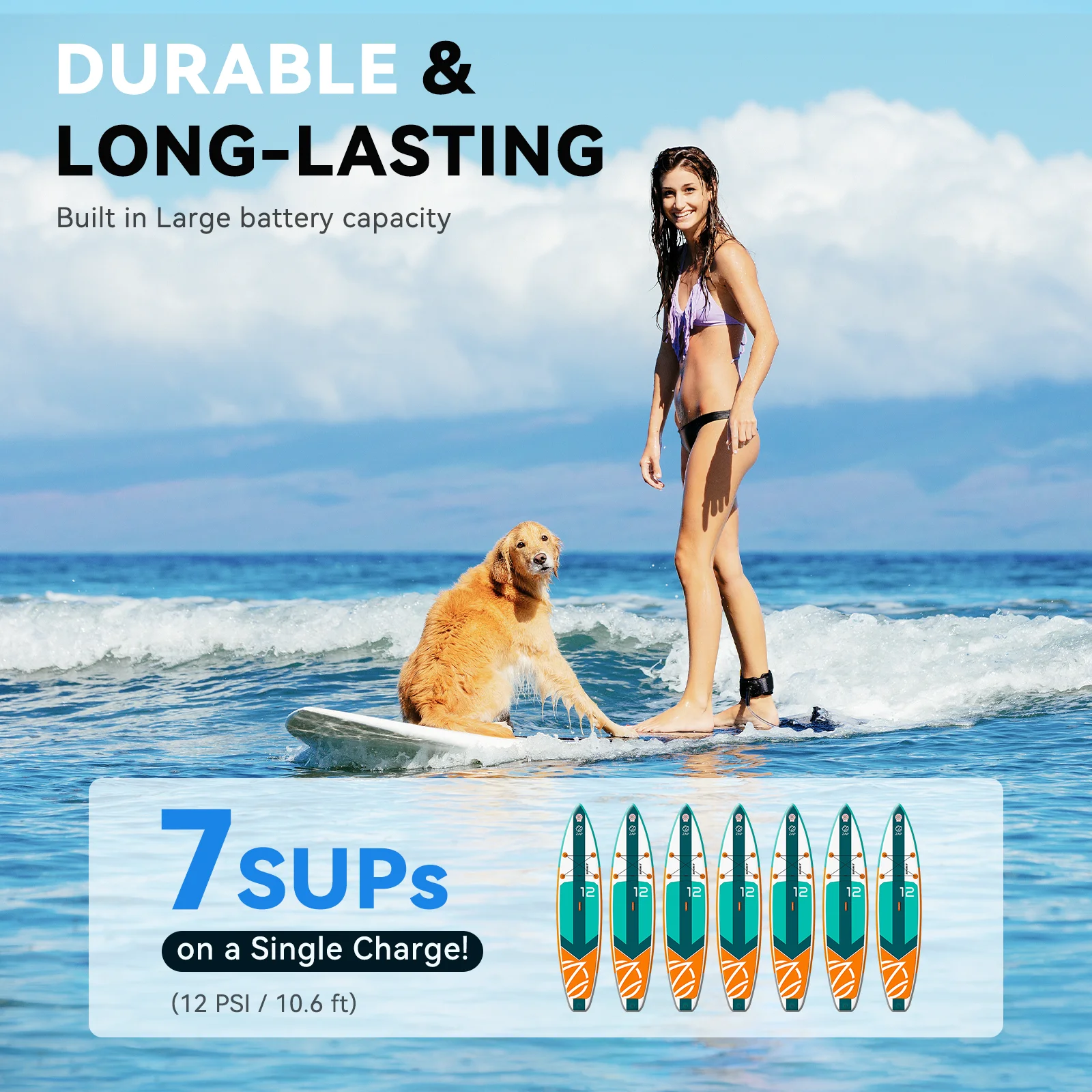 Электрический 5200 мач 20psi надувной - Фотография_5