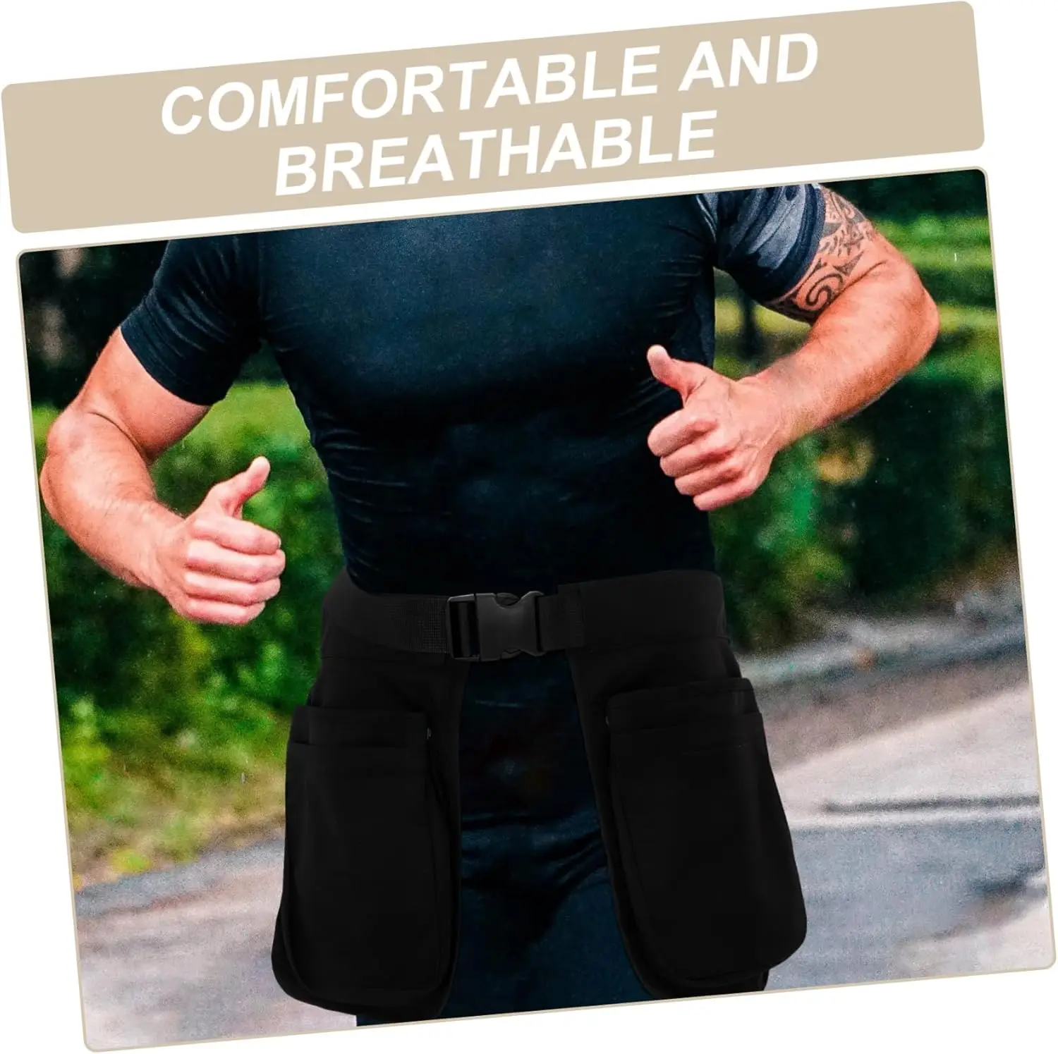 Nolitoy уличная поясная сумка с - Фотография_3