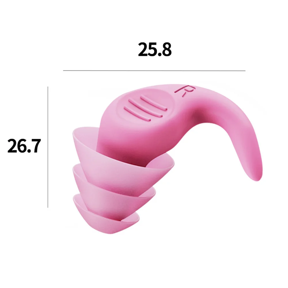 Мягкие силиконовые беруши звуконепроницаемые затычки для сна - Фотография_3