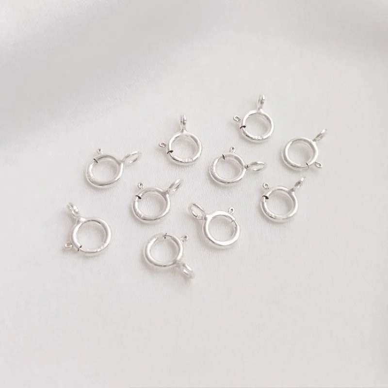 Пружинная застежка из стерлингового серебра s925 - Фотография_5