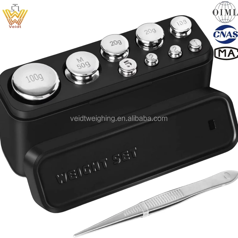 Весы veidt oiml e2 f1 1 мг-2 кг 27 шт - Фотография_6