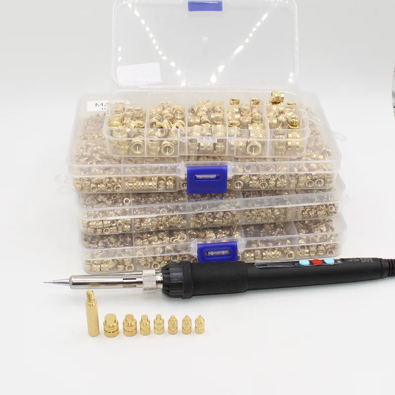 Латунная вставка для термоплавкого расплава - Фотография_2