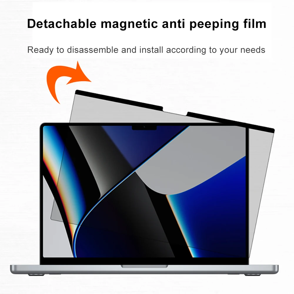 Магнитная защита экрана от подглядывания для macbook air 13 - Фотография_5