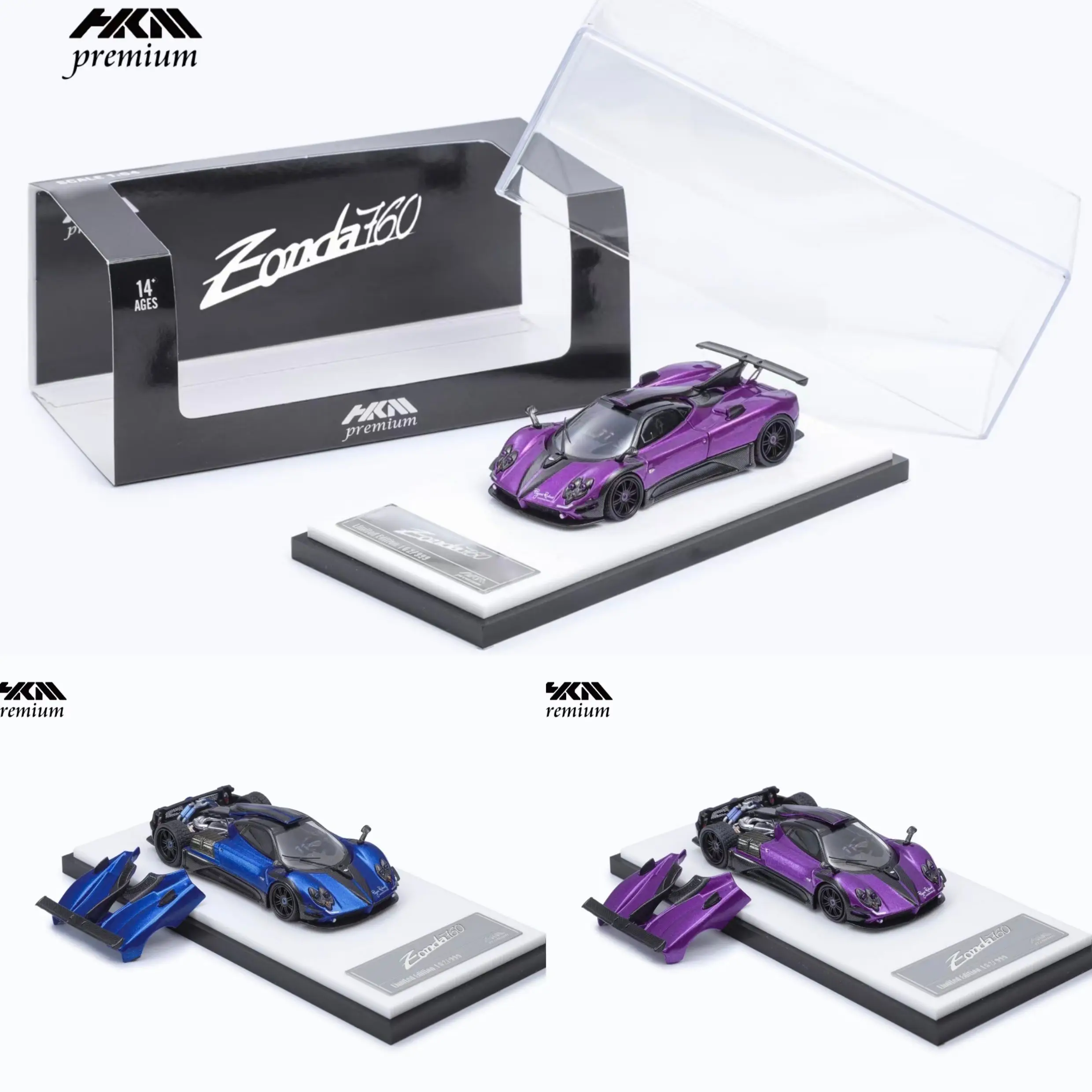 Hkm 1:64 pagani zonda 760 - Фотография_5