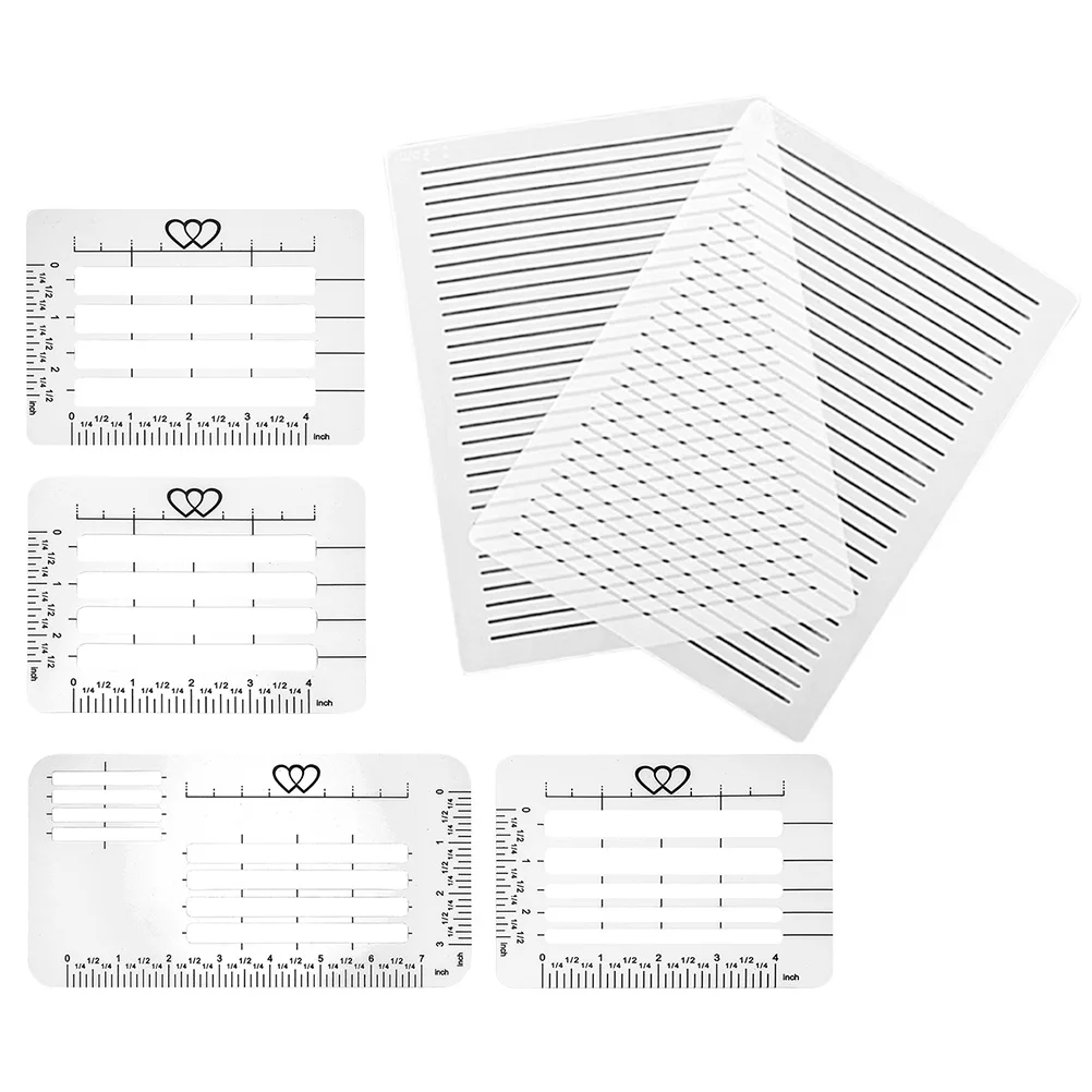 1 комплект, многофункциональный пластиковый шаблон для рисования - Фотография_3