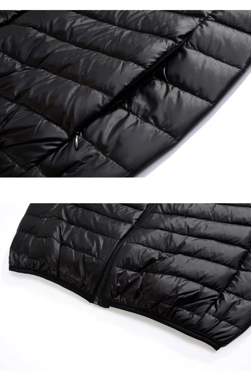 Мужской сверхлегкий тонкий пуховик - Фотография_6