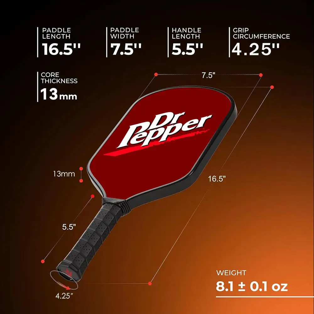 Легкая ракетка pickleball paddle из стекловолокна - Фотография_5