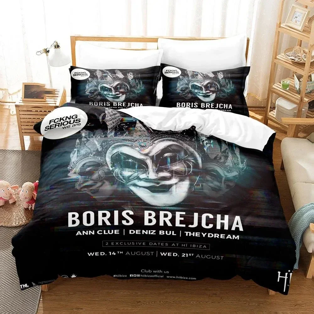 Комплект постельного белья с 3d boris brejcha