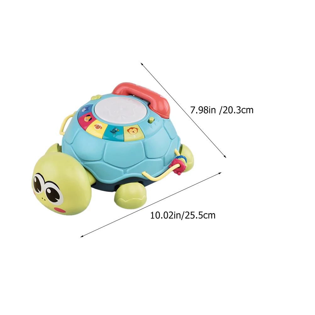 Детский музыкальный плеер в форме черепахи для раннего обучения - Фотография_3