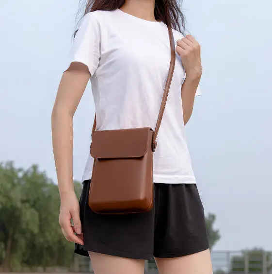 Женская мини-откидная сумка через - Фотография_3