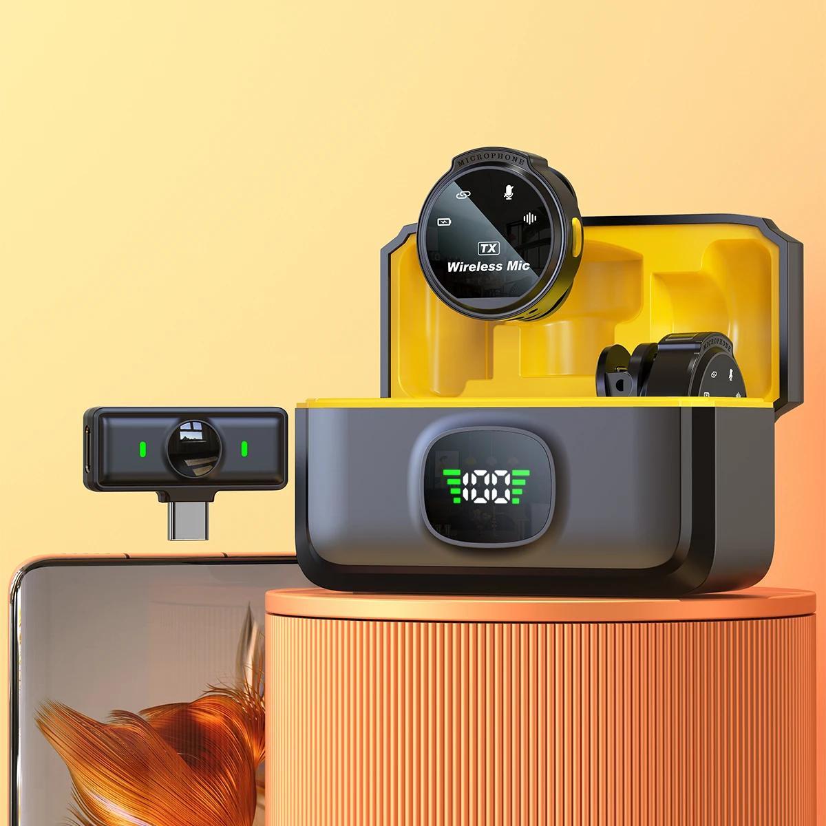 Беспроводной нагрудный микрофон xiaomi - Фотография_2