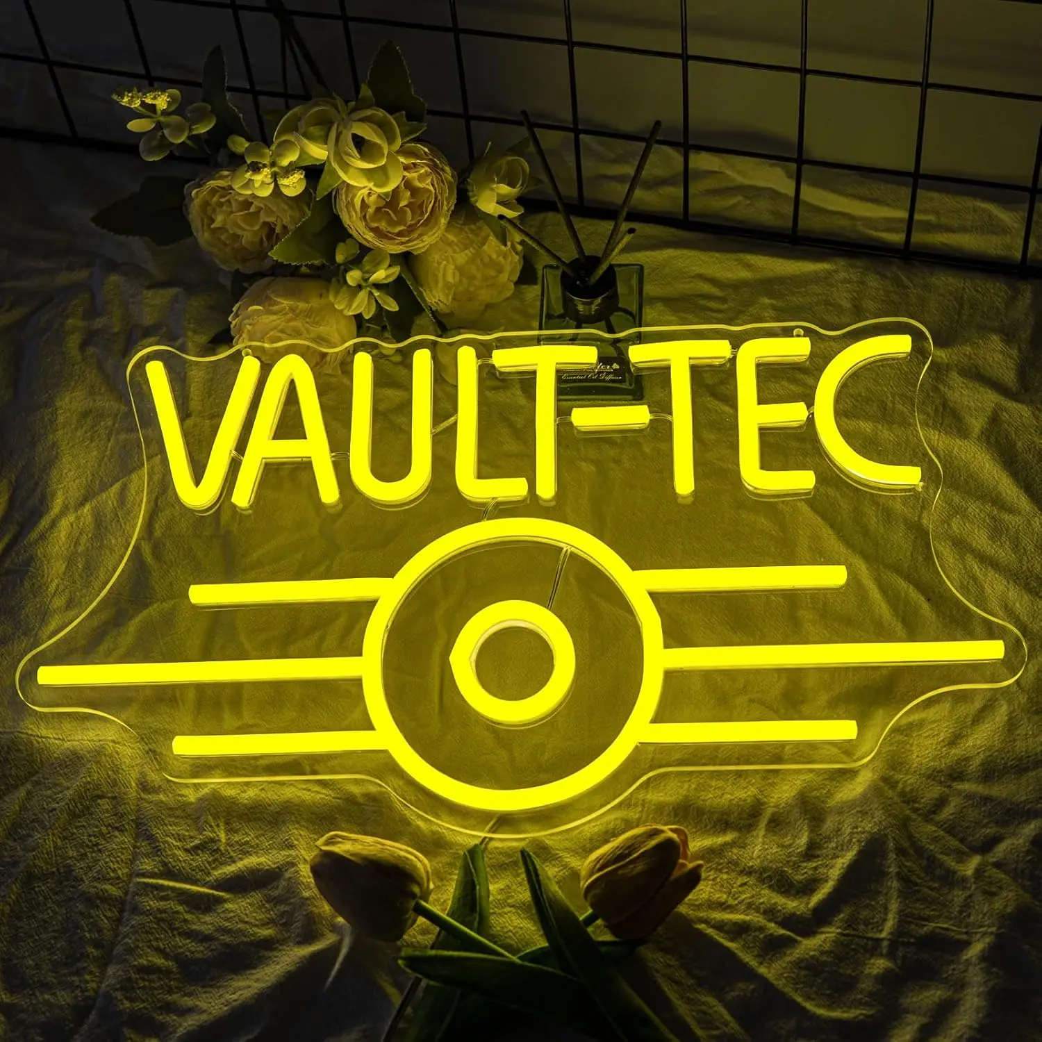 Неоновая вывеска fallout