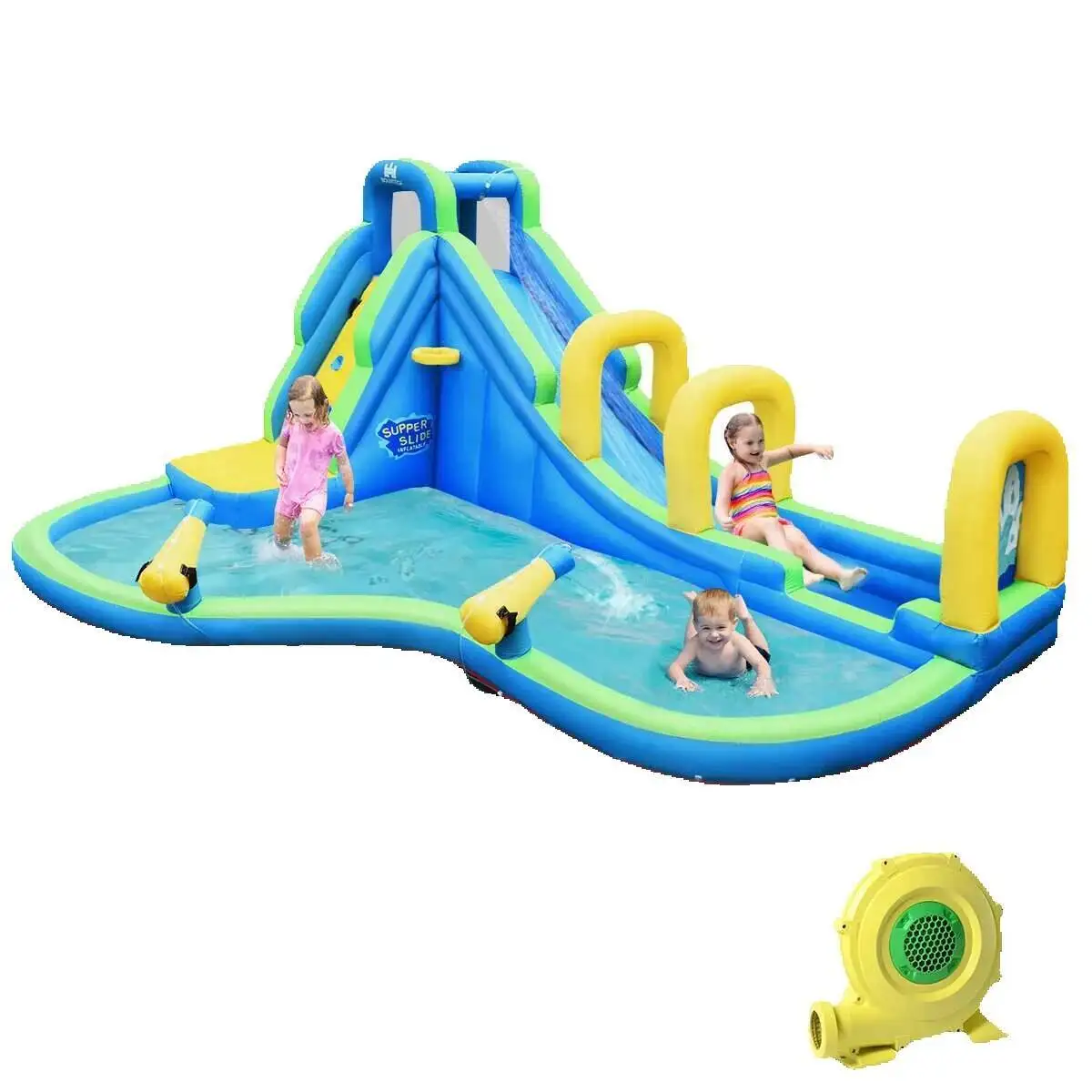 Slide iatable kids bounce house