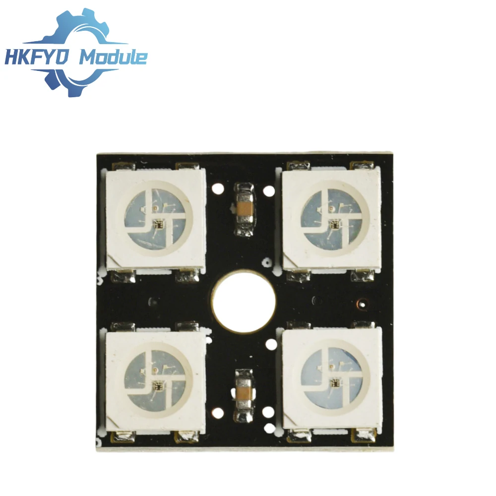 Ws2812 4-битный модуль светодиодной - Фотография_5