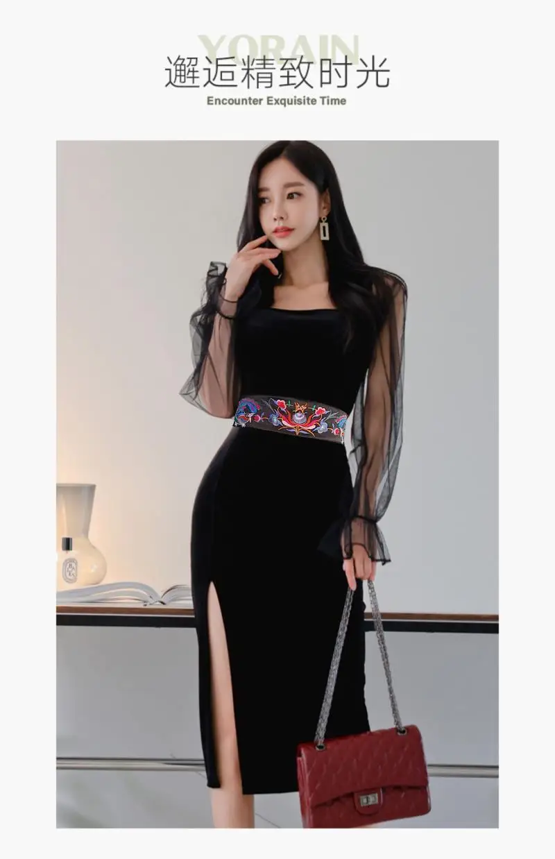 Пояс в китайском стиле с ручной вышивкой - Фотография_4