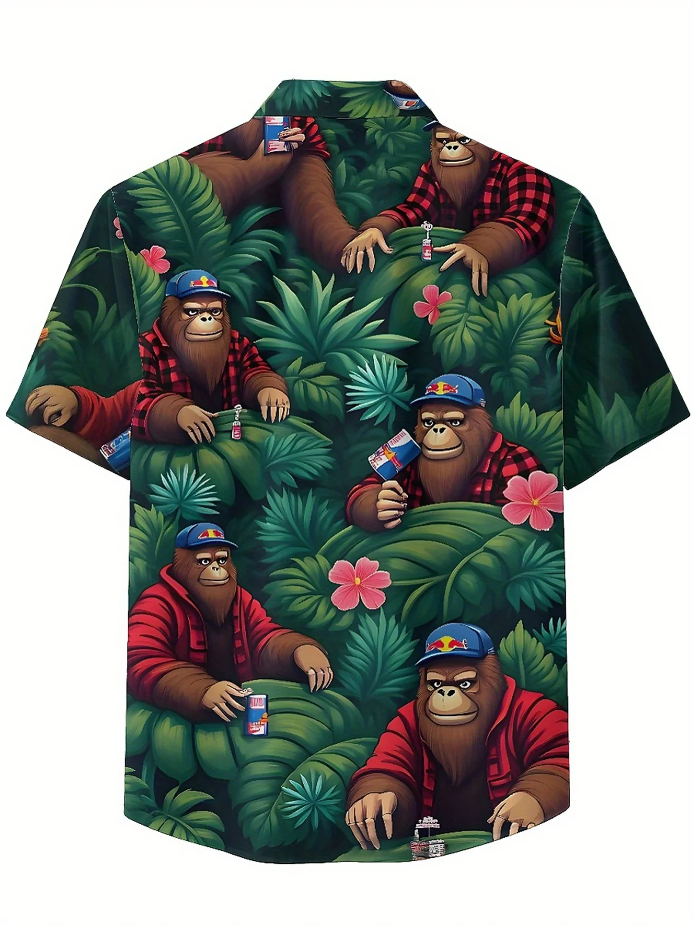 Мужские гавайские рубашки больших - Фотография_3