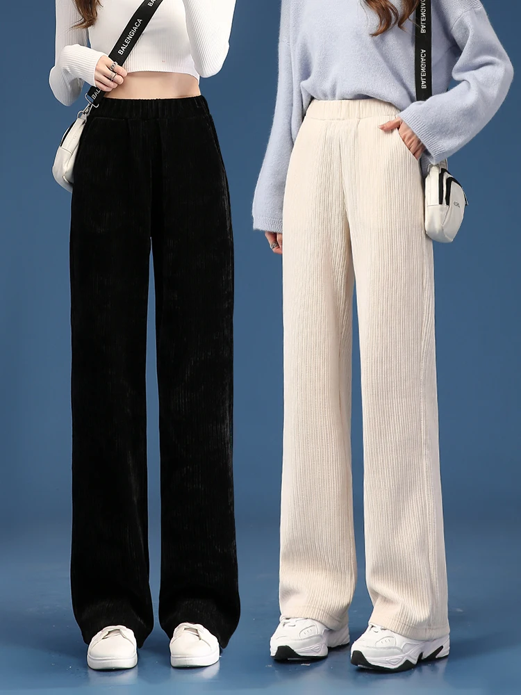 Женские плотные плюшевые брюки - Фотография_6