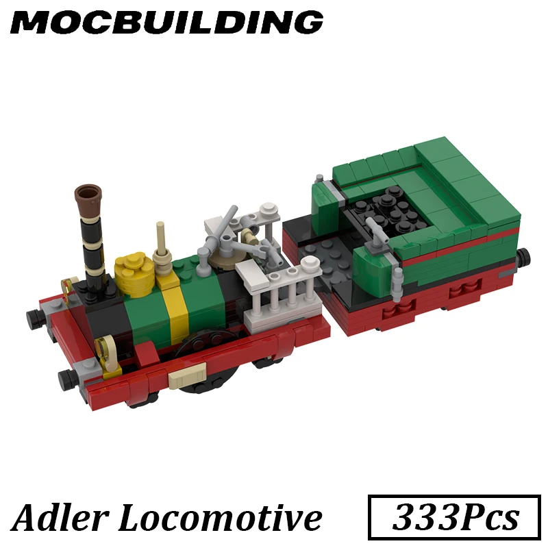 Конструктор поезд локомотив moc - Фотография_3