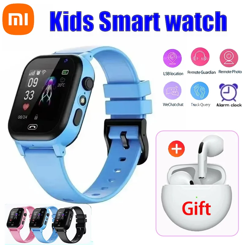 Xiaomi kids 5g смарт-часы sos gps