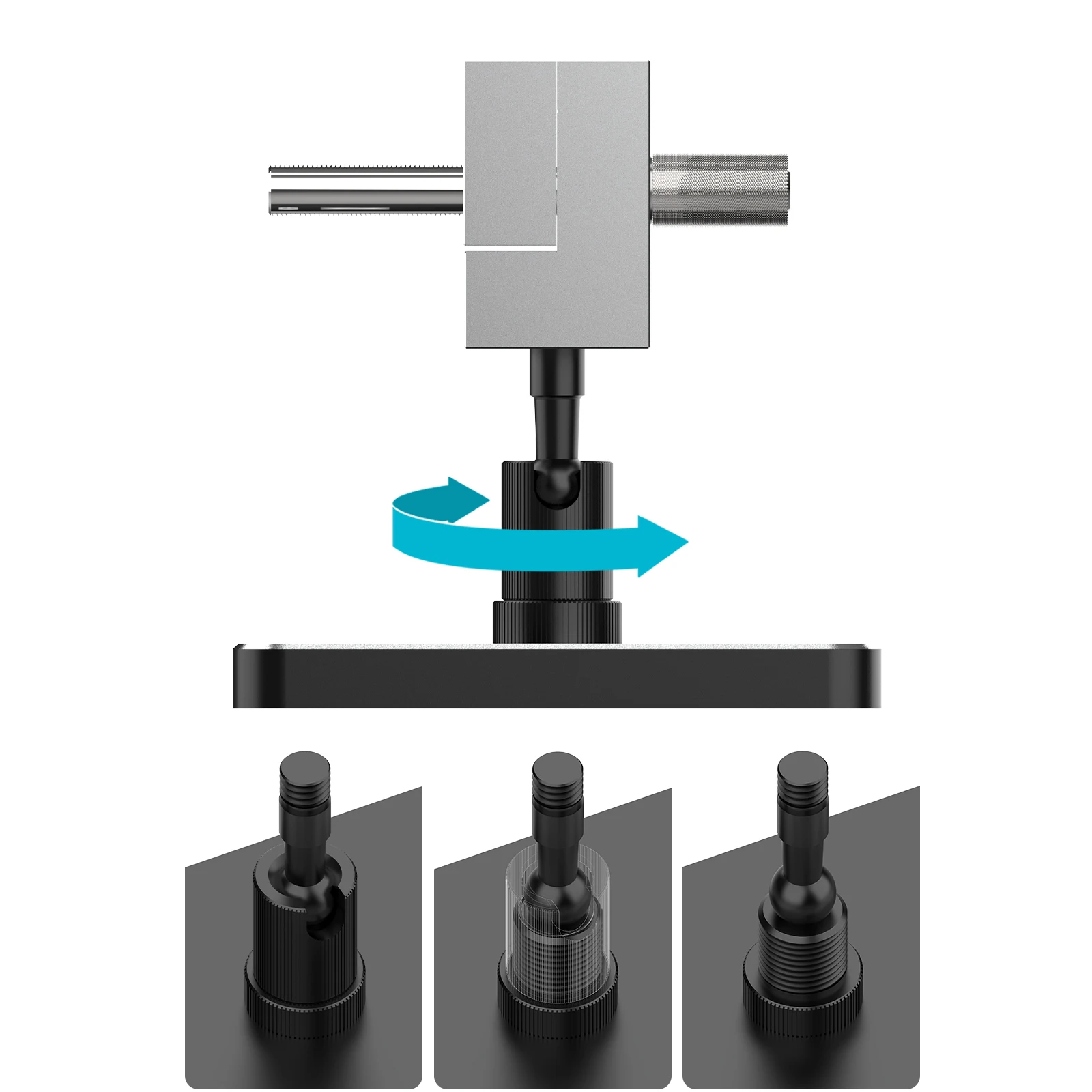 Мини-настольные тиски 2-в-1 mazha t0010 - Фотография_6