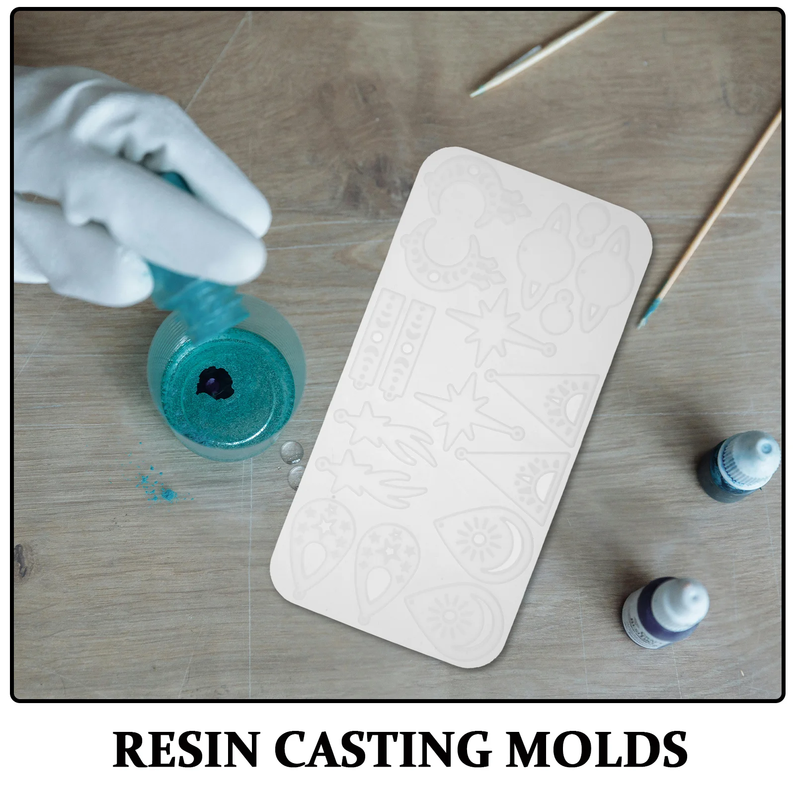 Формы для сережек из смолы diy - Фотография_4