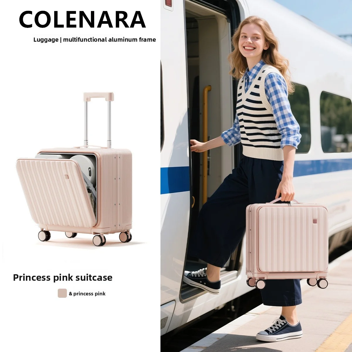 Colenara чемодан для ноутбука с передним отверстием