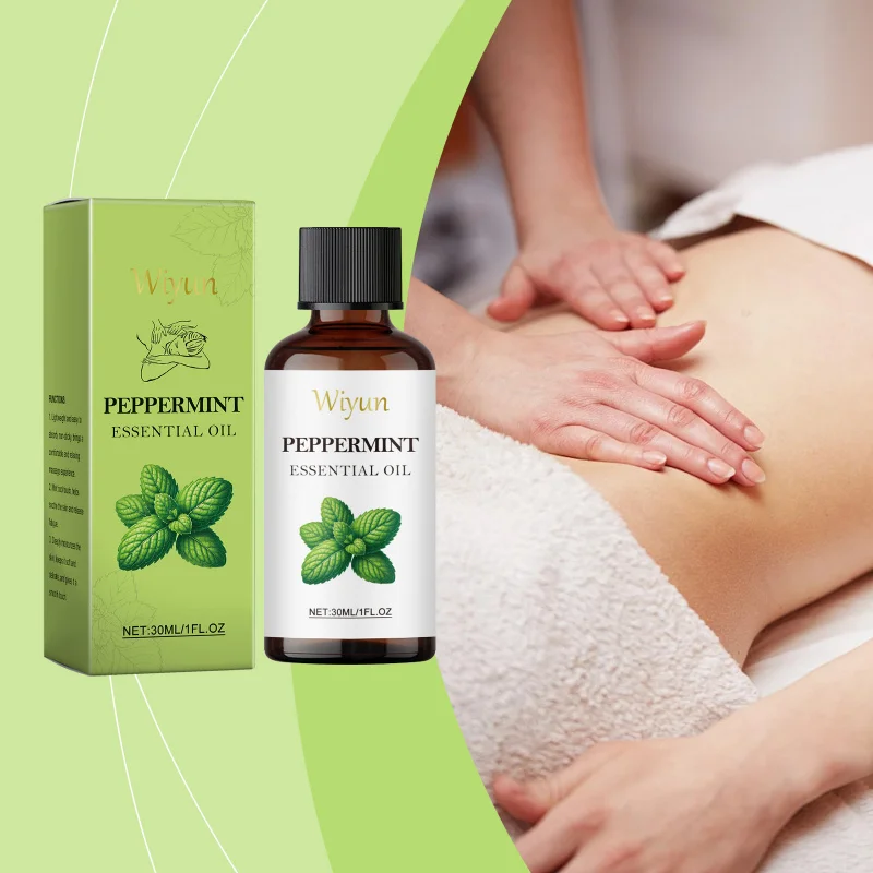 Массажное масло для тела с мятой