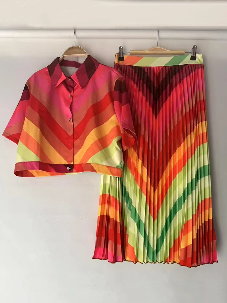 Женская прямая короткая рубашка - Фотография_6