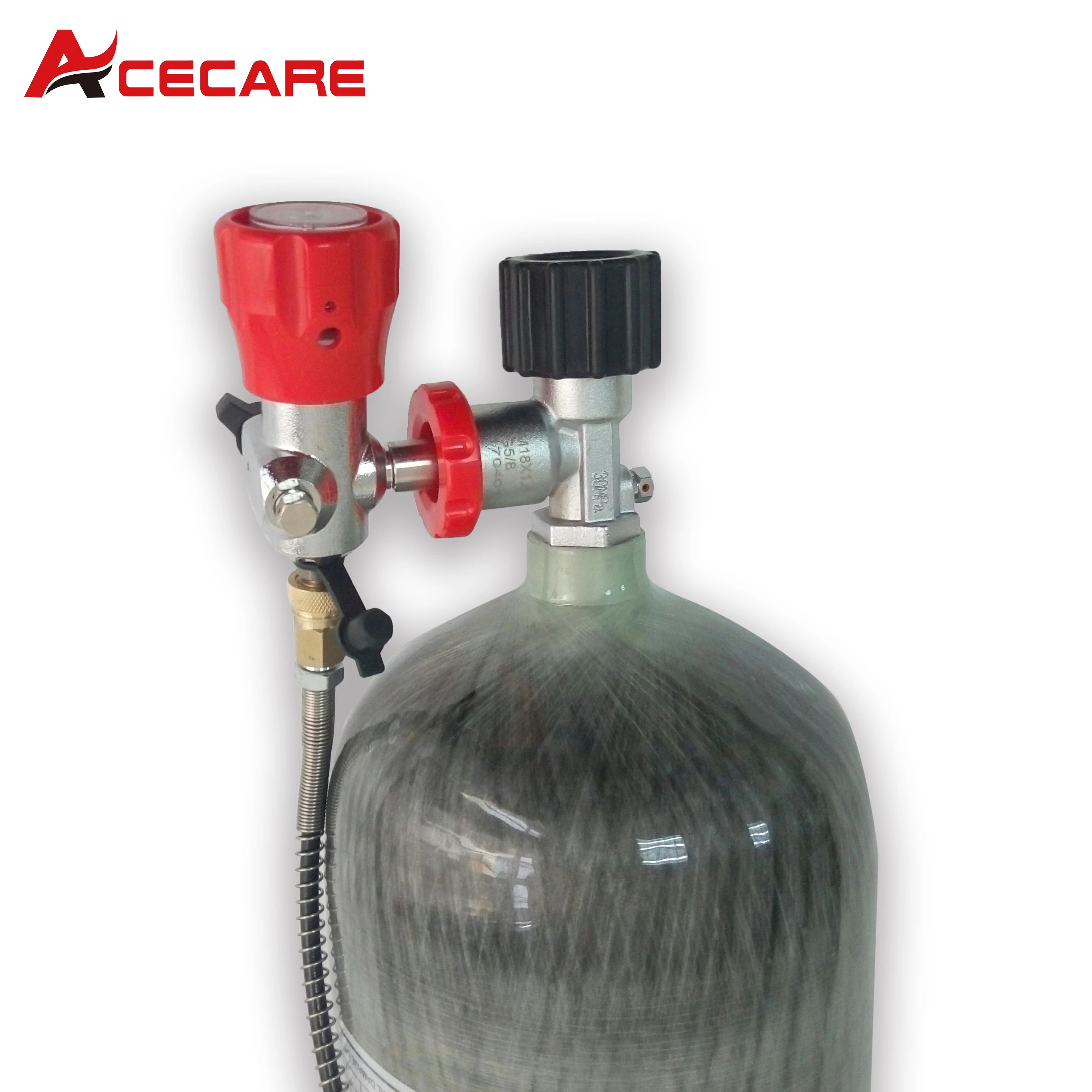 Acecare 9l ce 300bar 4500psi цилиндр - Фотография_5