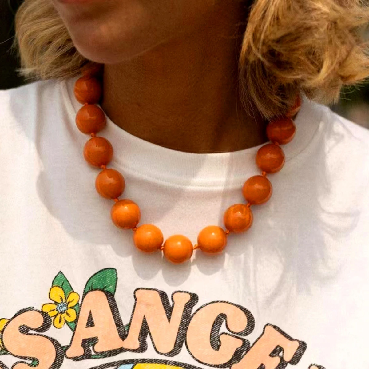 Docona богемное круглое красочное ожерелье из бисера для женщин - Фотография_4