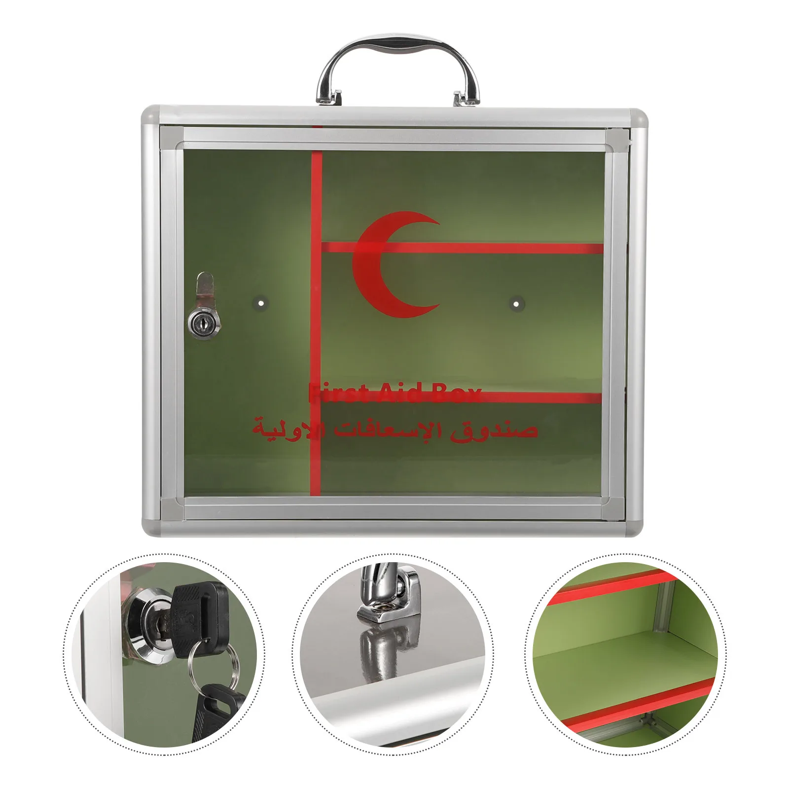 Ящик с замком для лекарств