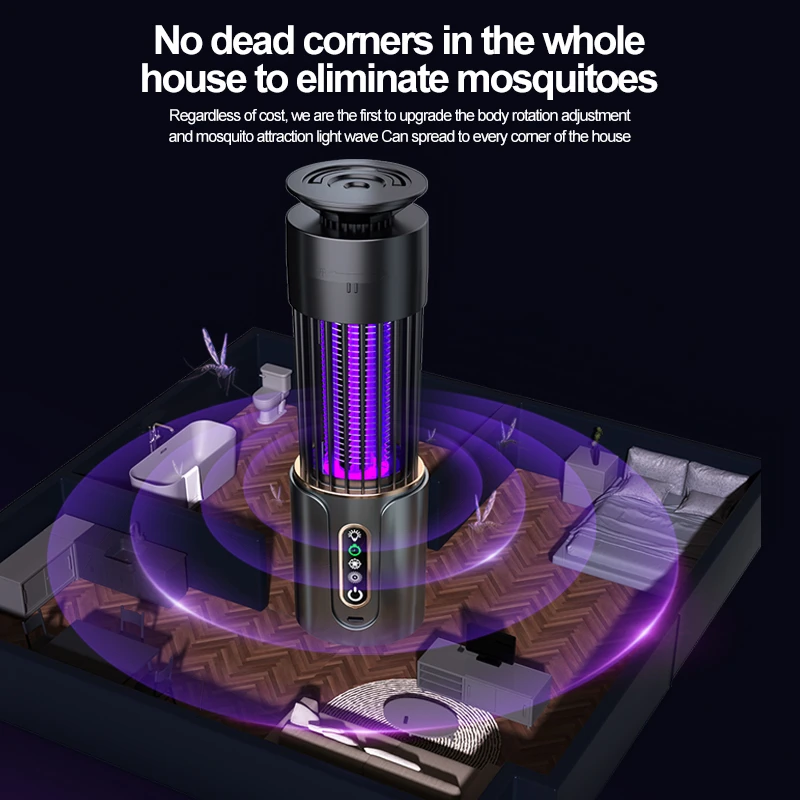 Лампа от комаров ловушка для насекомых - Фотография_6