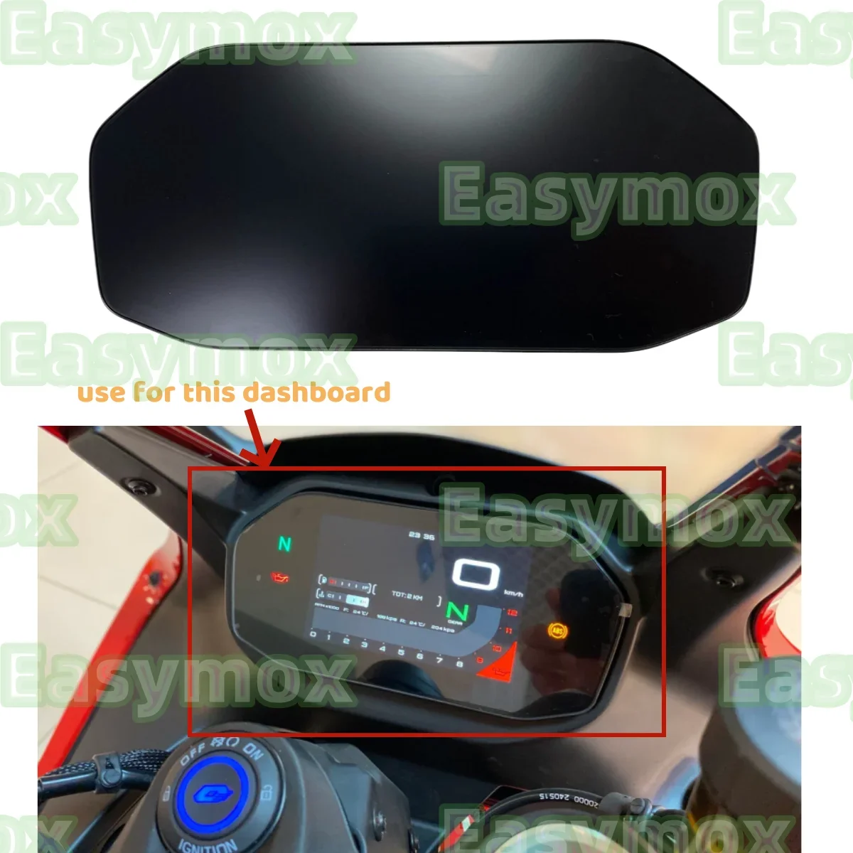 Жк-экран для qjmotor 600 srk600 qj600gs-3d 2022 - Фотография_2