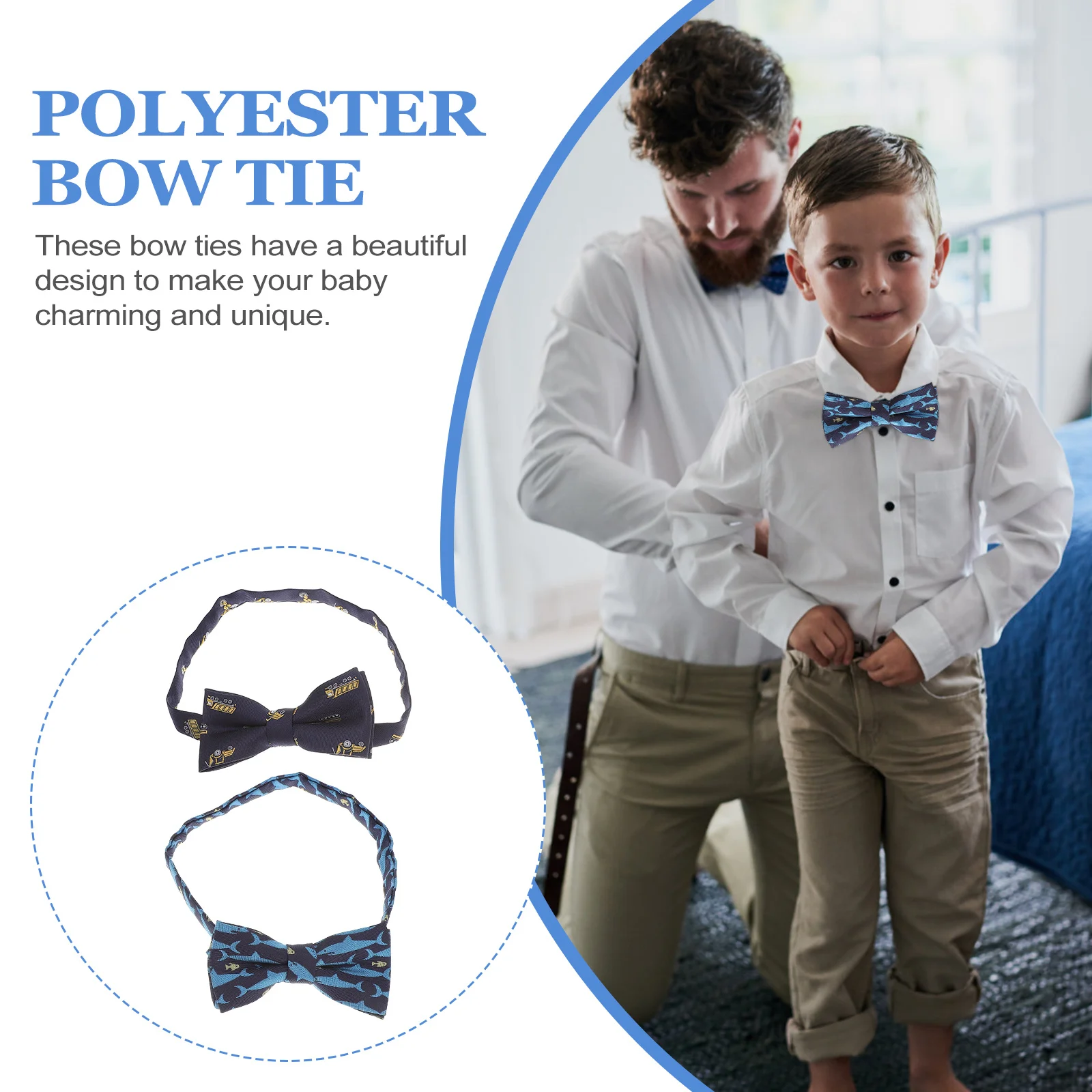 Галстуки-бабочки с героями мультфильмов для детей