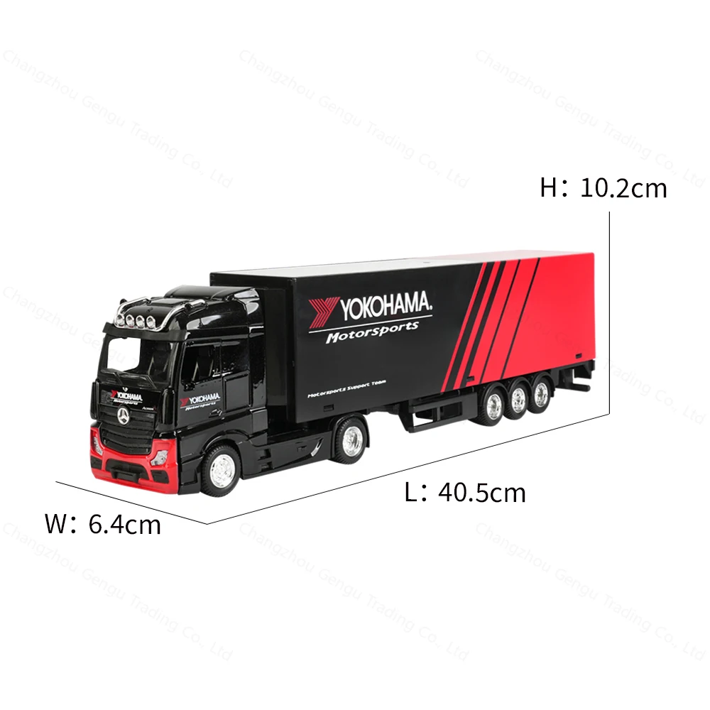 Bburago 1:43 mercedes-benz actros - Фотография_2