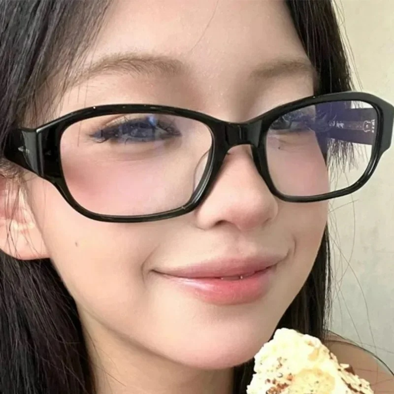 Очки в узкой оправе harajuku spicy girls y2k - Фотография_3