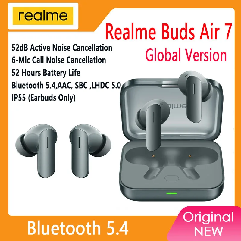 【брендовая +】глобальная версия realme buds air 7