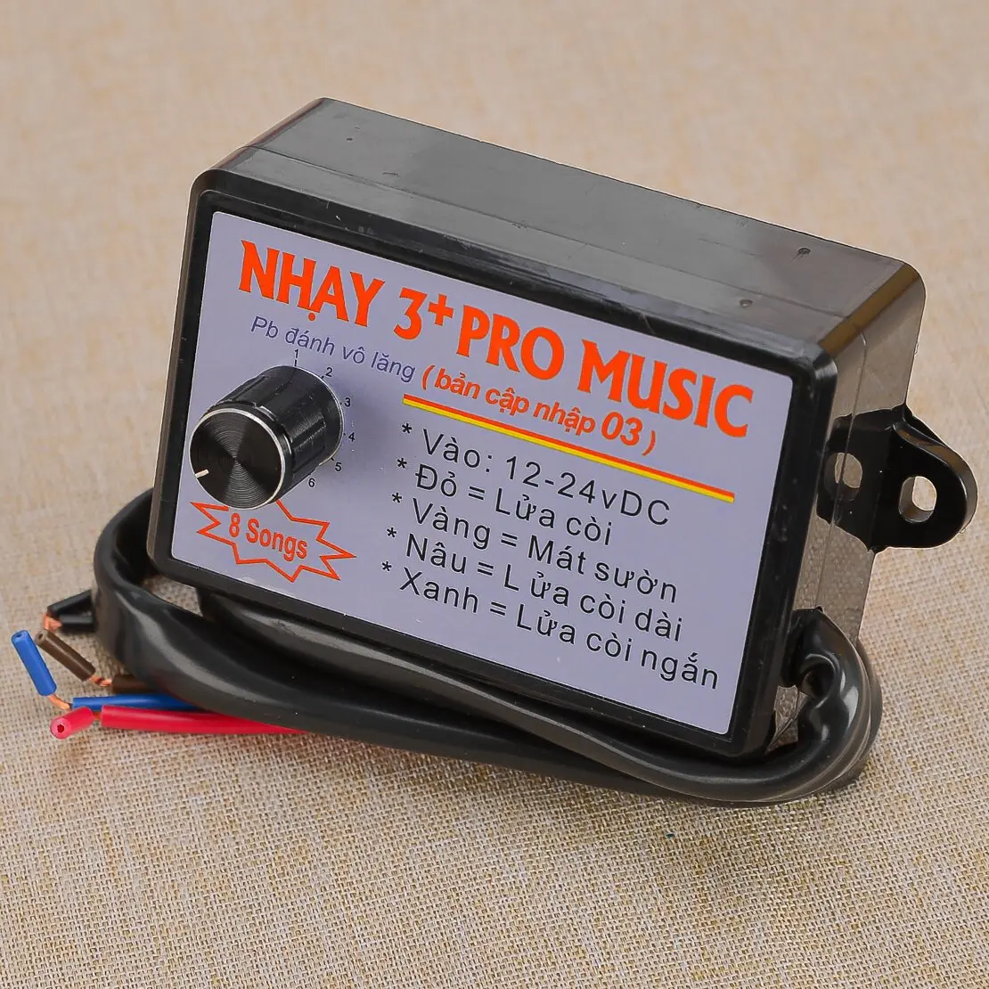 Nhay 3 + pro music rapid horn relay