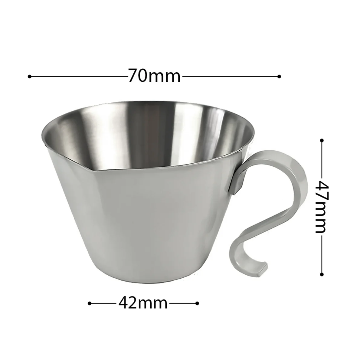 A72p latte art cylinder с заостренным горлышком