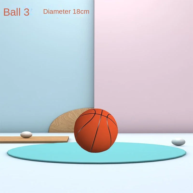 Бесшумный баскетбольный мяч для дома - Фотография_5