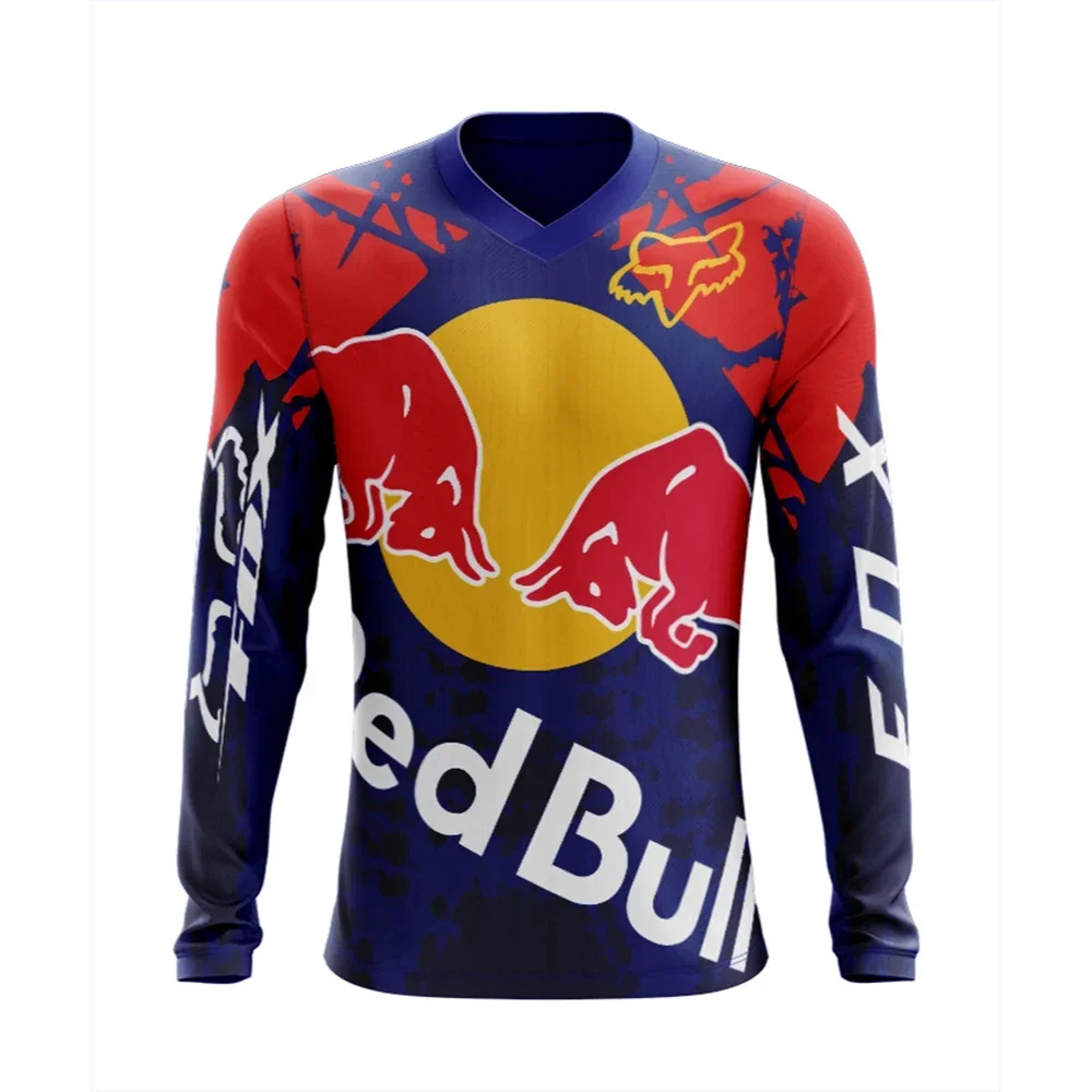 Любители мотоциклов red bull racing с 3d принтом - Фотография_5