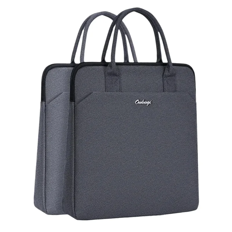 Деловая вертикальная сумка из ткани оксфорд