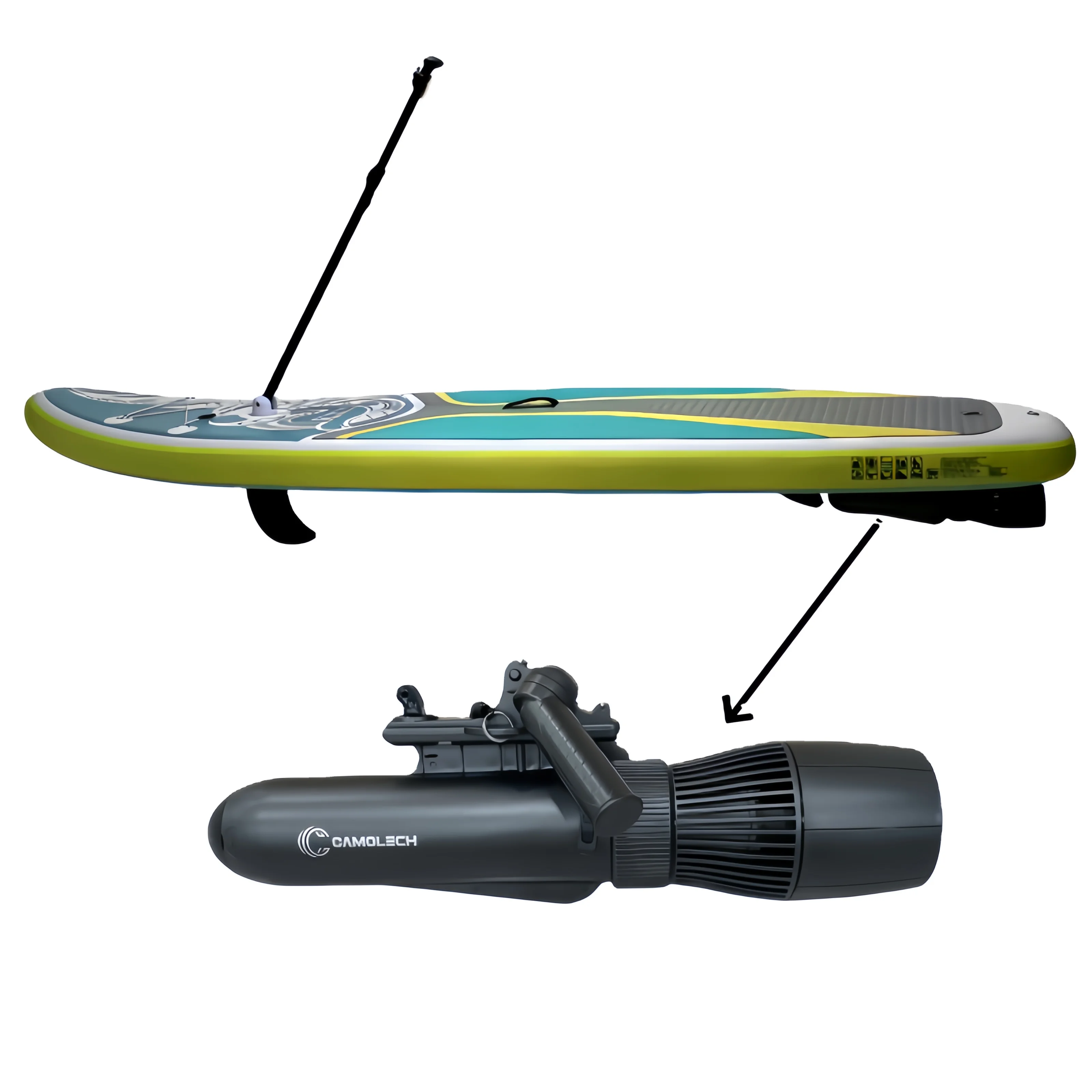 Camoro sup-доска для толкания воды