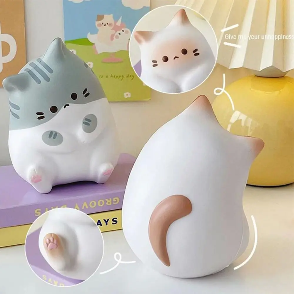 Kawaii мультяшный кот сжимаемые - Фотография_5