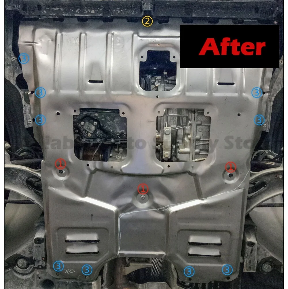 Точная посадка, 3d-печатный автомобильный щиток двигателя под крышкой - Фотография_3