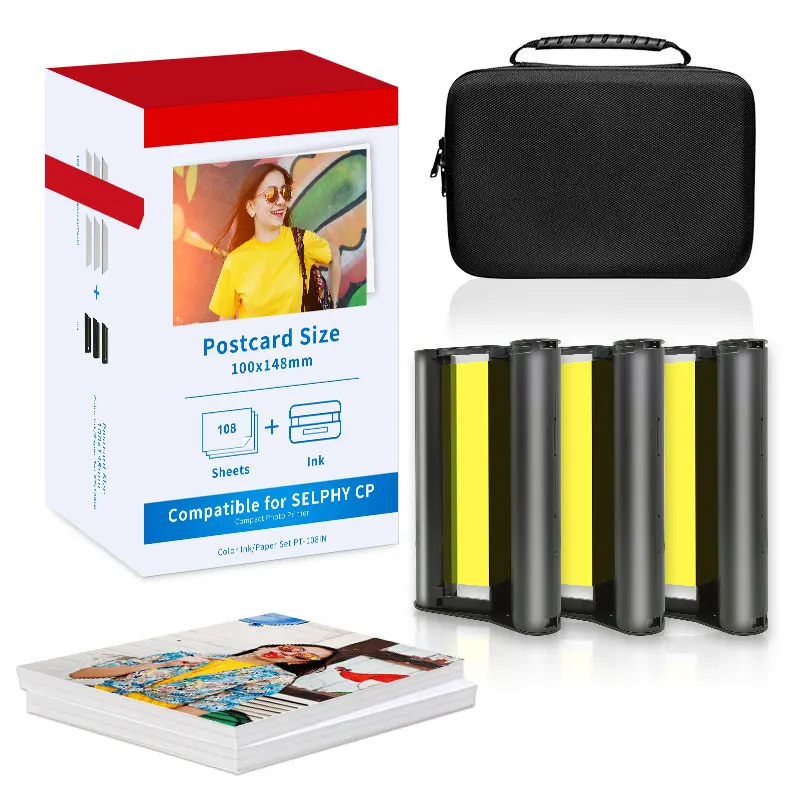 Kp108 для компактного фотопринтера canon selphy cp1500