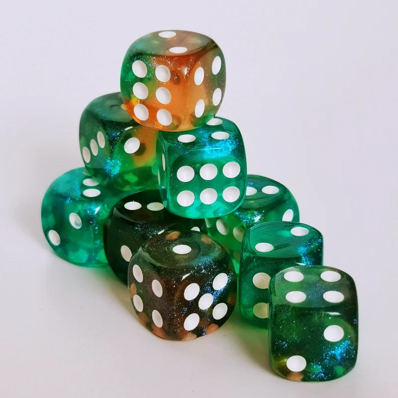 D6 игральные кости 6 граней кубики - Фотография_6
