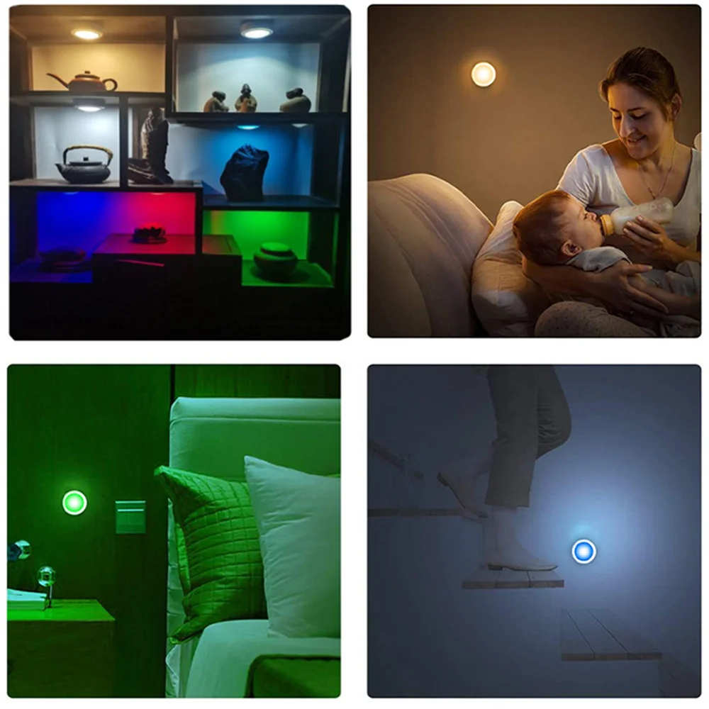 Rgb светодиодный светильник под шкафом с дистанционным управлением - Фотография_6