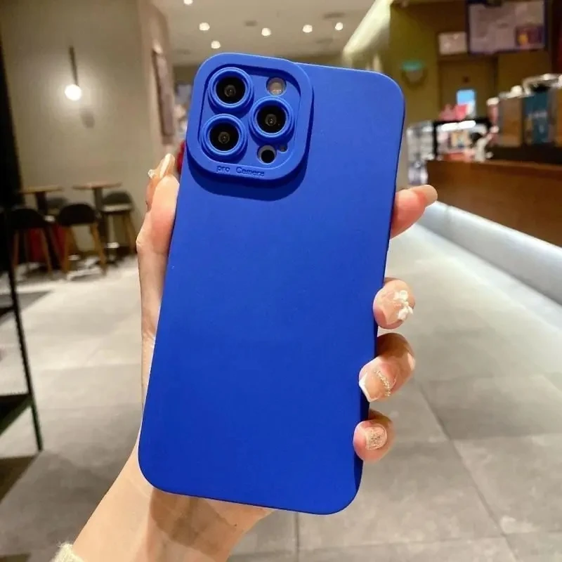 Матовый силиконовый мягкий чехол для телефона для iphone 17 - Фотография_5