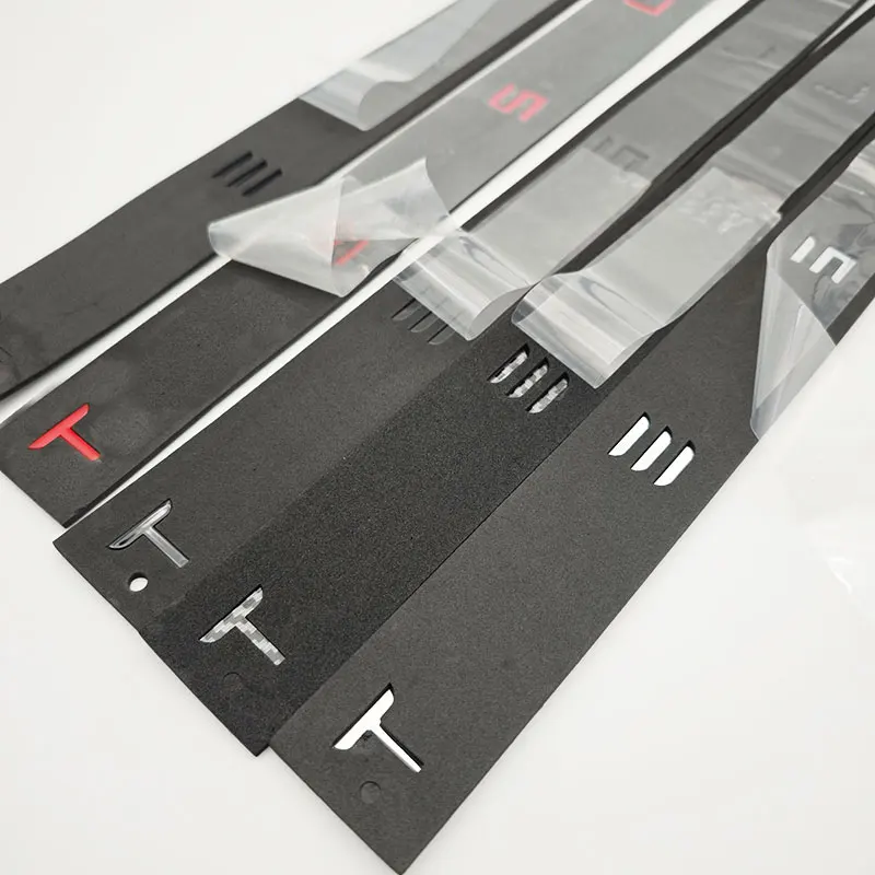 3d abs буквы tesla logo carbon - Фотография_5